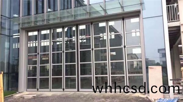 商場玻瓈折疊(die)門